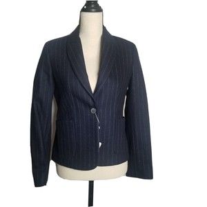 NWT Laurence Dolige Size 0 Women's  Striped Jacket Blazer NEW